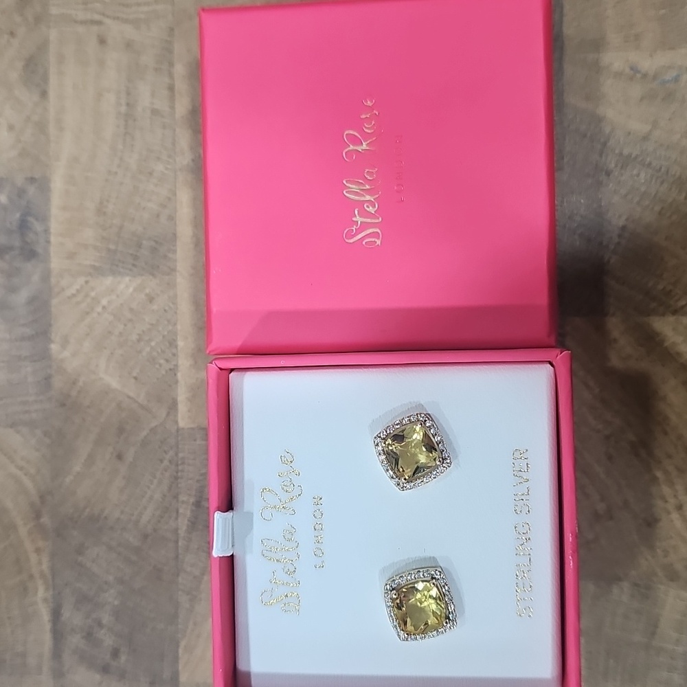 Stella Rose London Stud Earrings
